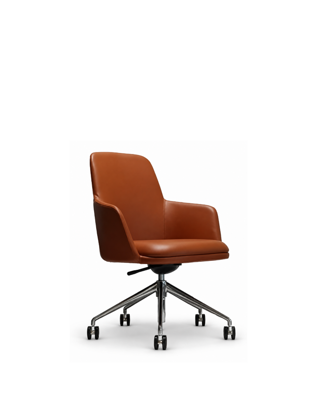 Atticus Boardroom Chair | Bronze