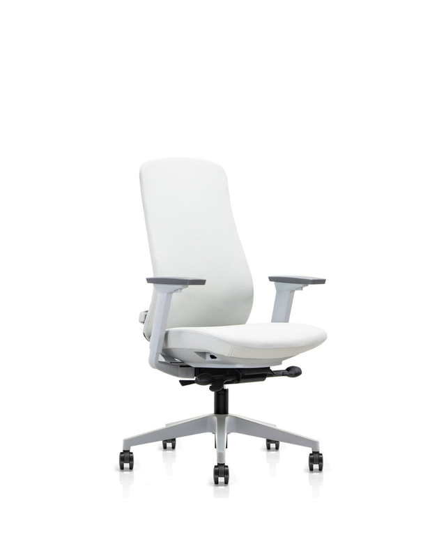 Circ Task Chair | White