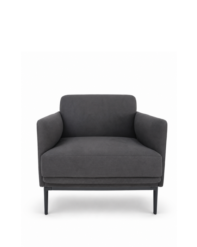 Clara Armchair | Charcoal
