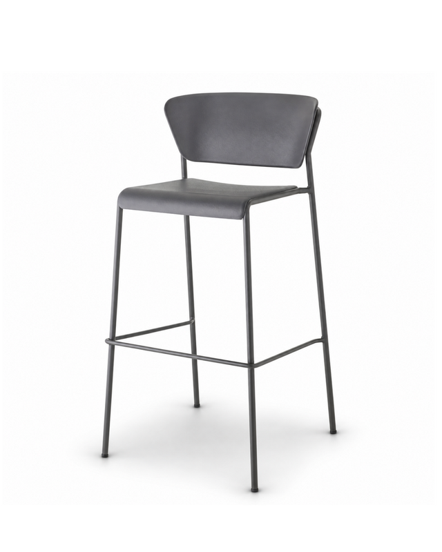 Em Bar 75 Stool | Anthracite