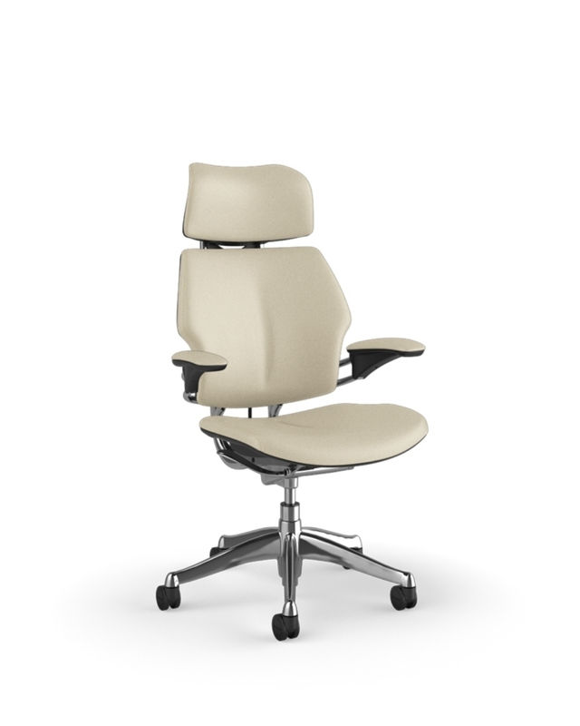 Humanscale Freedom Task Chair | Cream Leather
