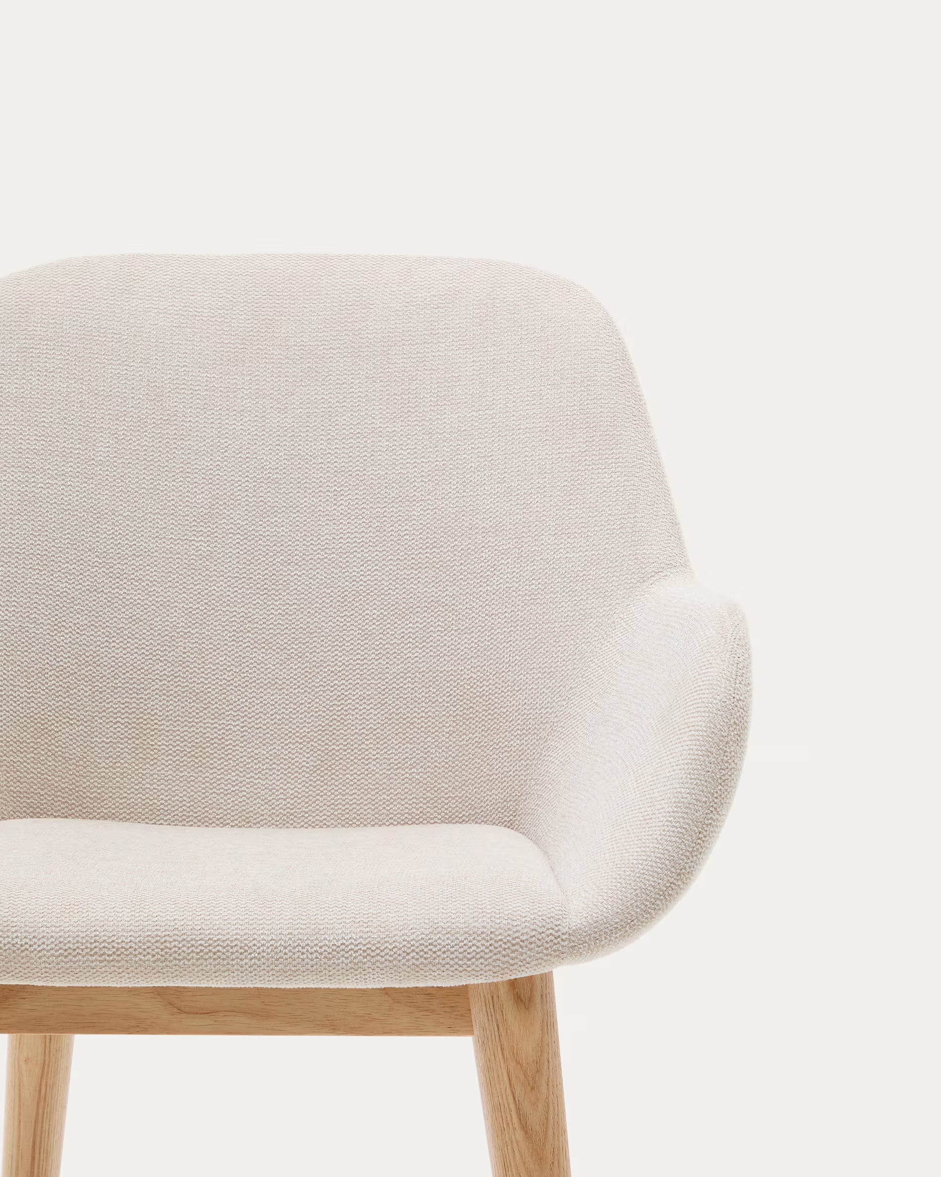 Konna Chair | Beige Natural Finish