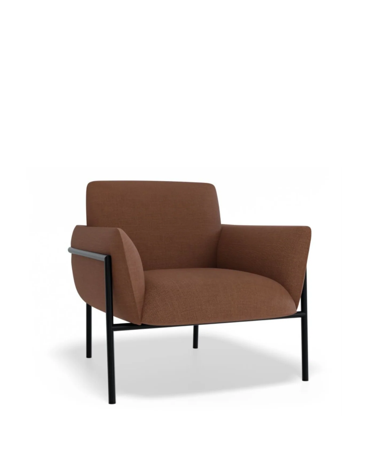Orbit Armchair | Terracotta Rust