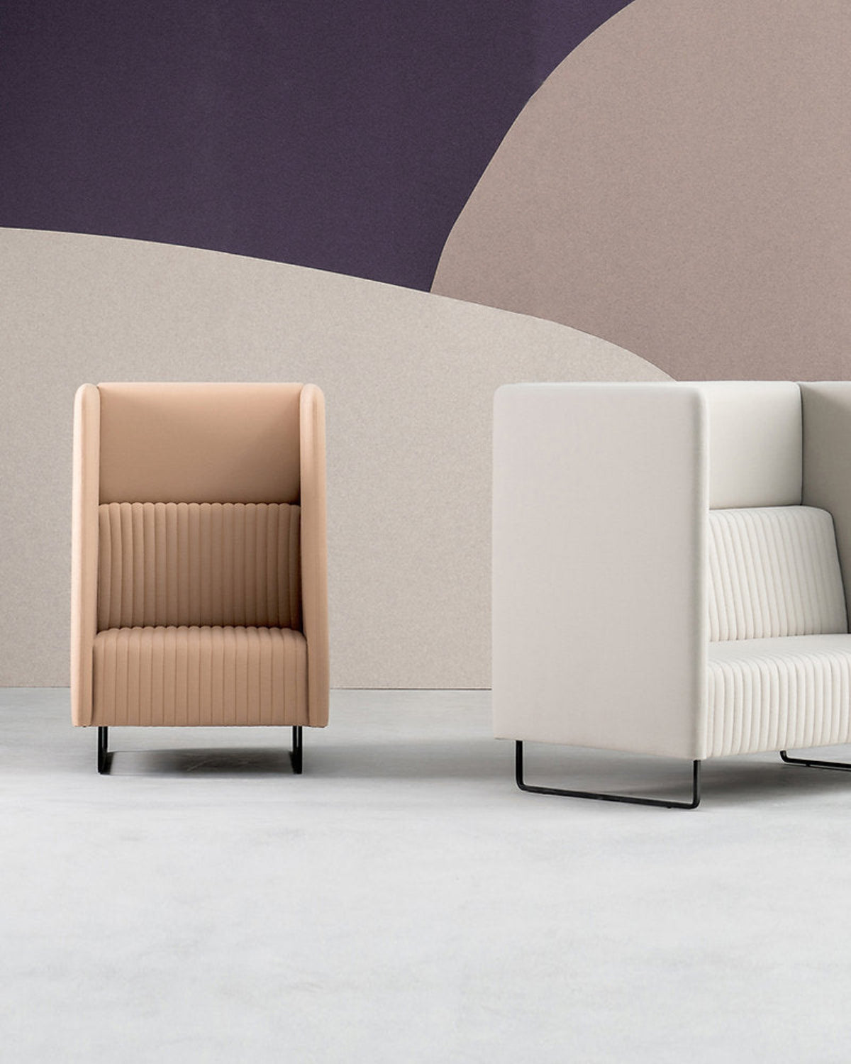 Gia High Back 3-seater Lounge