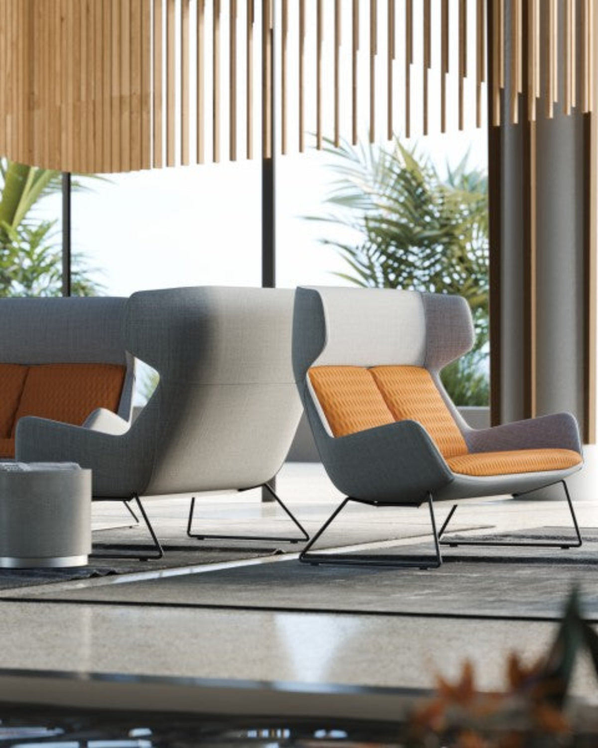 Airre High Back Lounge