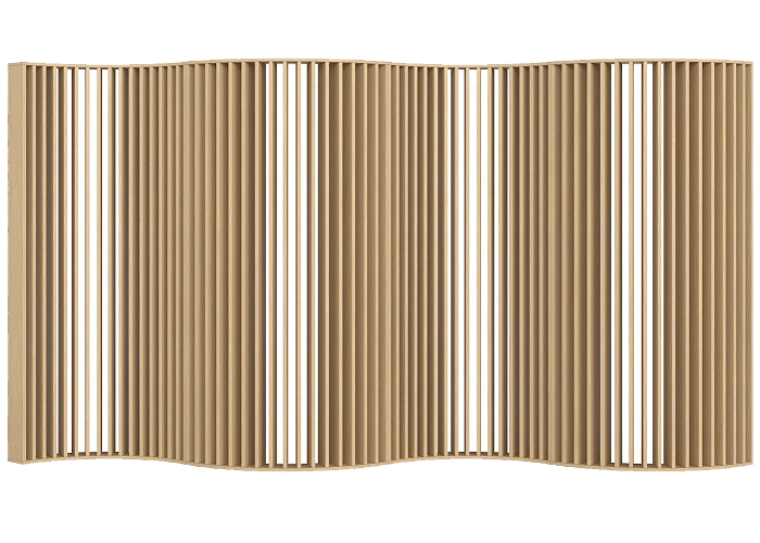 Ahas Curved Wall Divider