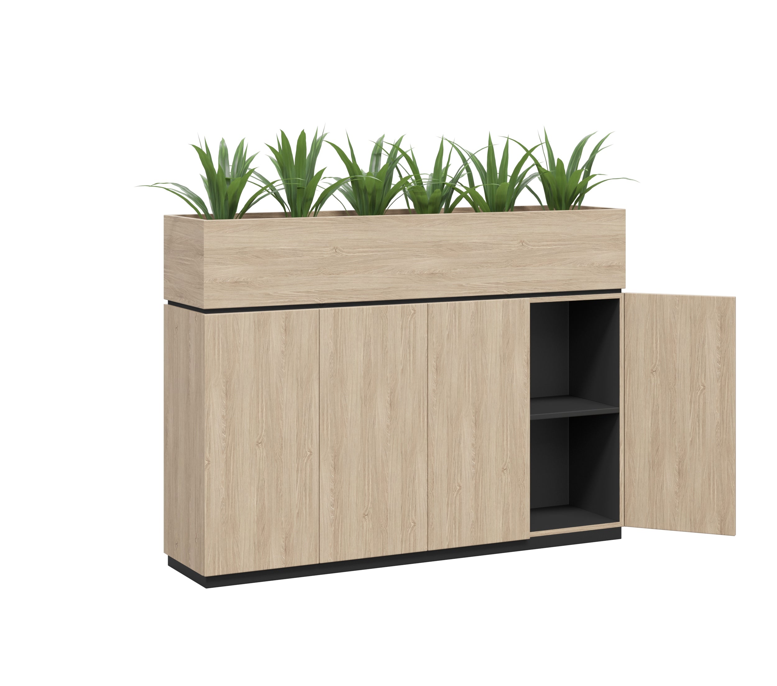 Roan Storage With Planter