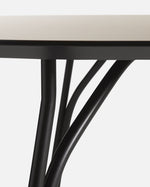 Tree Dining Table (120 cm) | Beige/Black