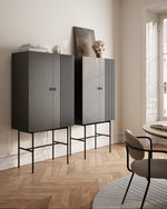 Array Highboard (80 cm) | Black