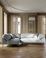 Collar Open End Left (Arm Right) | Light Grey