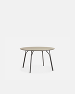Tree Dining Table (120 cm) | Beige/Black
