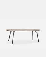 Tree Dining Table (220 cm) | Beige/Black