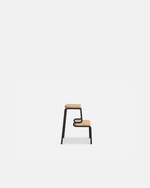 Slalom Step Stool ｜ Oak