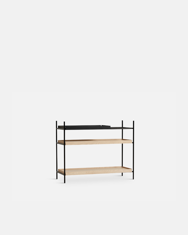 Tray Shelf (Low) | Oak | Style 3