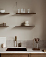 Stedge Shelf (60 cm) | Smoked Oak