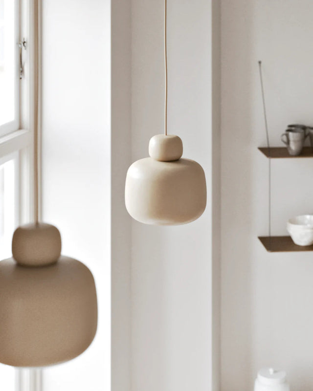 Stone Pendant (Large) | Beige
