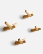 Tail Wing Hook (Small) | Oak