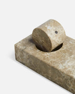 Monolith Incense Holder | Light Brown