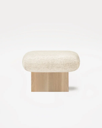 L'Art De Vivre (ART) Ottoman- Bouclé<br><a href="https://www.fomudesign.com/collection/p/lart-de-vivre-lounge-chair-boucl-eeyfp" style="font-size:12px; text-decoration:none;">Fomu Design</a>