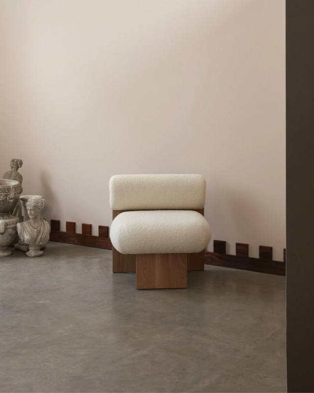 L'Art de Vivre (ART) Lounge Chair | Bouclé