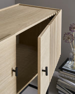 Array Sideboard (120 cm) | White Pigmented Oak
