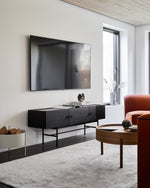 Array Low Sideboard (150 cm) | Black