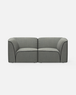 Flora 2-Seater - Dark Grey<br><a href="https://wouddesign.com/products/flora-2-seater-dark-grey" style="font-size:12px; text-decoration:none;">WOUD</a>