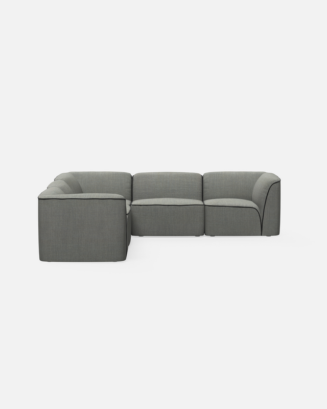 Flora Sectional 3 - Dark Grey<br><a href="https://wouddesign.com/products/flora-section-3-dark-grey" style="font-size:12px; text-decoration:none;">WOUD</a>