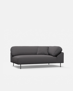 Collar Open End Left (Arm Right) | Brown Bouclé