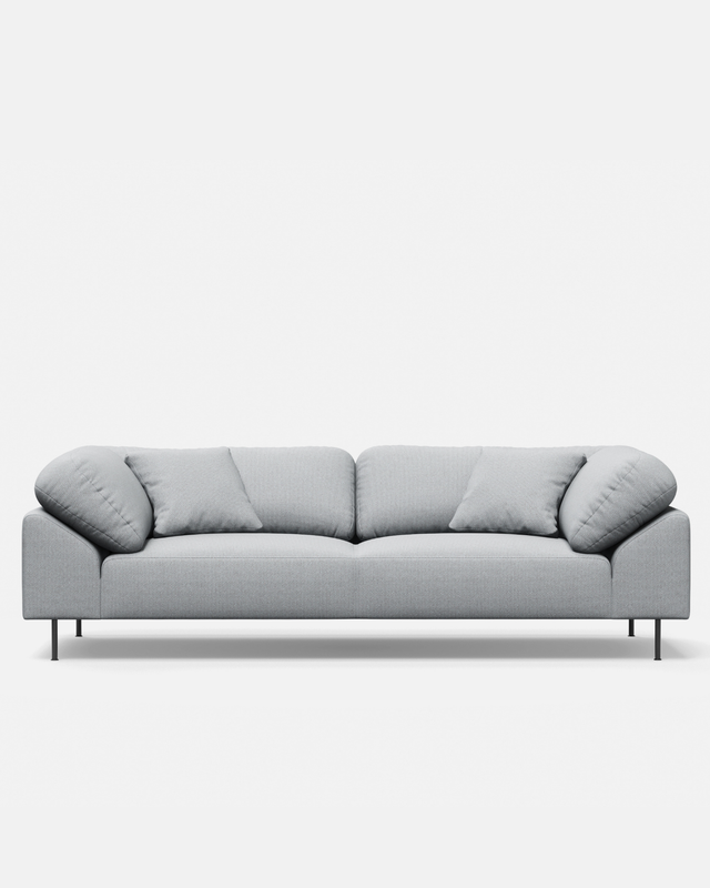 Collar 2.5-Seater | Light Grey