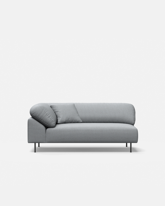 Collar Open End Right (Arm Left) | Light Grey