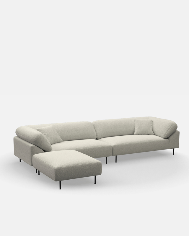 Collar Sectional 3 | Off White