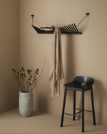 Knaegt Coat Rack | Black/Black