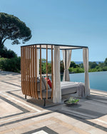 Swing Alcove With Curtains