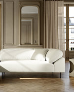 Collar Open End Left (Arm Right) | Off White Bouclé