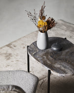 La Terra Occasional Table (Medium) | Grey Melange