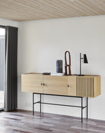 Array Sideboard (180 cm) | White Pigmented Oak