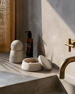 Serene Jar Tall | Grey Sandstone