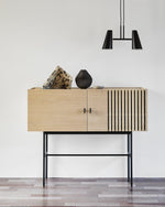 Array Sideboard (120 cm) | White Pigmented Oak
