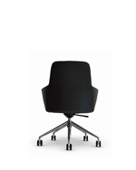 Atticus Boardroom Chair | Charcoal