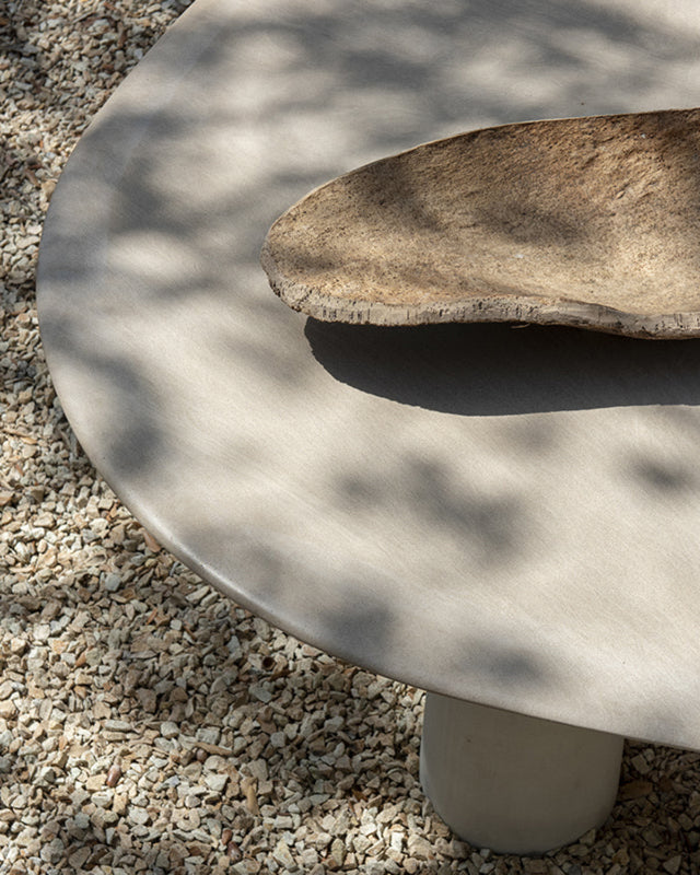 Bold Triangular Dining Table