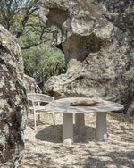 Bold Triangular Dining Table