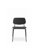 Doll Steel Chair | 4 Legs | Stained Black