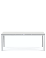Flat Extendable Rectangular Dining Table | 160-250x100