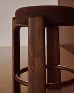 Granite Stool | 65cm | Brown