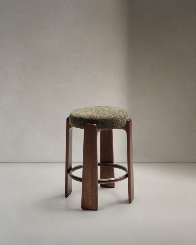 Granite Stool | 65cm | Dark Green
