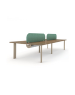Oblong Fixed Height Workstation<br><a href="https://www.klarodesign.com.au/all/p/oblong" style="font-size:12px; text-decoration:none;">Klaro</a>