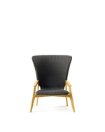 Knit High Back Lounge Armchair