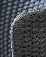 Knit High Back Lounge Armchair