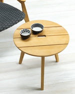 Knit Round Coffee Table | Ø50